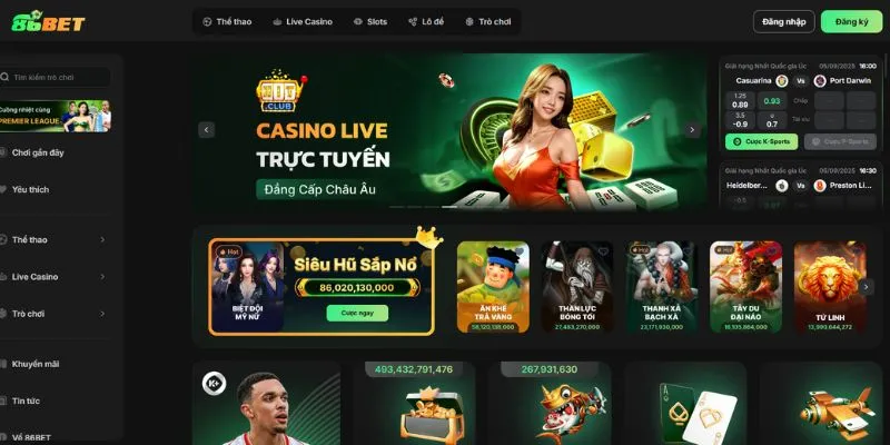 86BET – Trải nghiệm game trực tuyến hấp dẫn